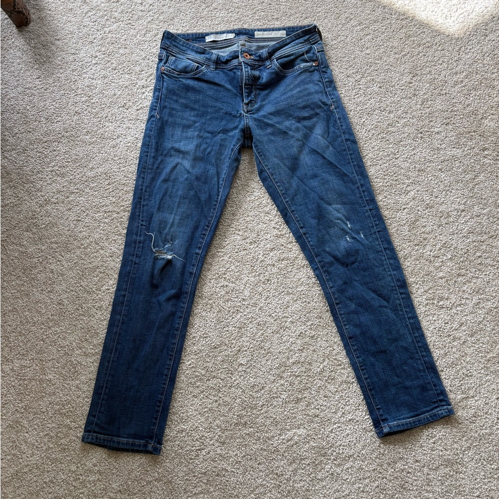 Anthropologie Pilcro and the Letterpress slim boyfriend jeans size 27